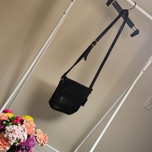 Leather Black Coach Crossbody Bag